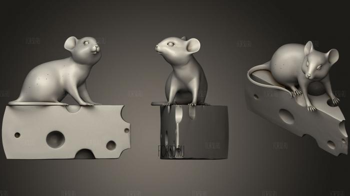 Mouse12 3d stl модель для ЧПУ